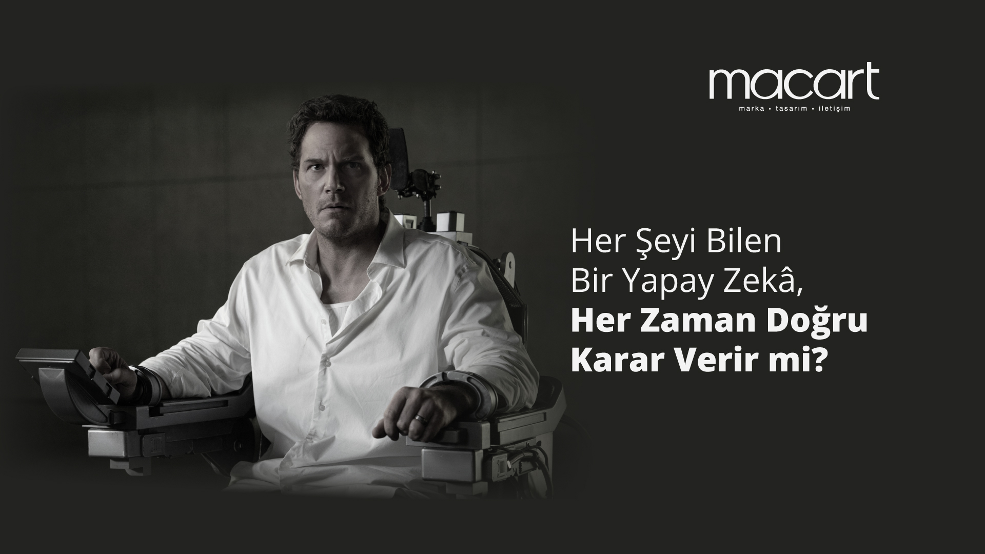 Does an all-knowing artificial intelligence always make the right decision? A still from Mercy and MAC ART